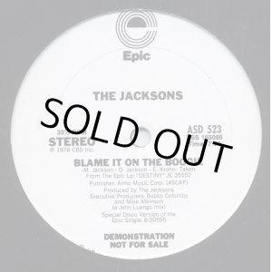 画像: The Jacksons - Blame It On The Boogie  12"