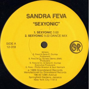 画像: Sandra Feva - Sexyonic/Boy What You Gonna Do  12"