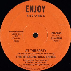 画像: The Treacherous Three - At The Party/Party  12"