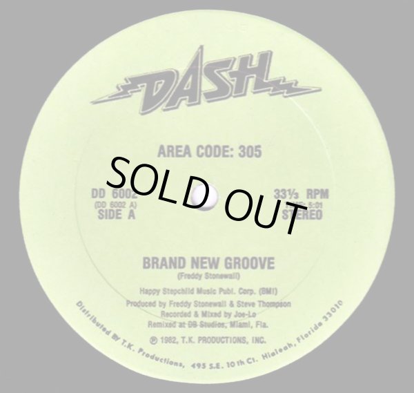 画像1: Area Code: 305 - Brand New Groove  12"