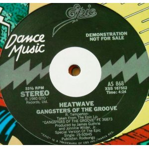 画像: Heatwave - Gangsters Of The Groove  12"  