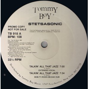 画像: Stetsasonic - Talkin' All That Jazz  12" 