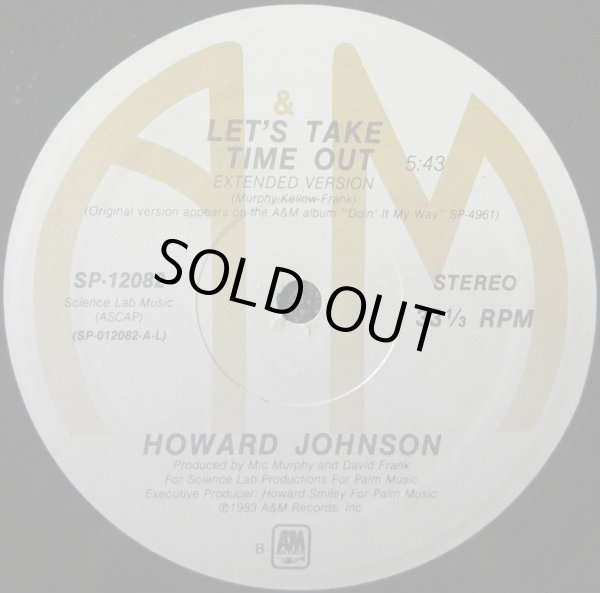 画像1: Howard Johnson - Let's Take Time Out/You're The One I've Needed  12"