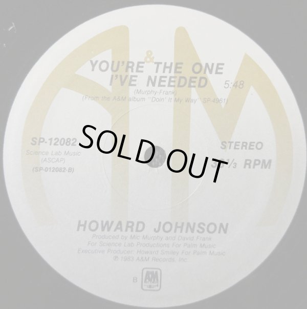 画像2: Howard Johnson - Let's Take Time Out/You're The One I've Needed  12"