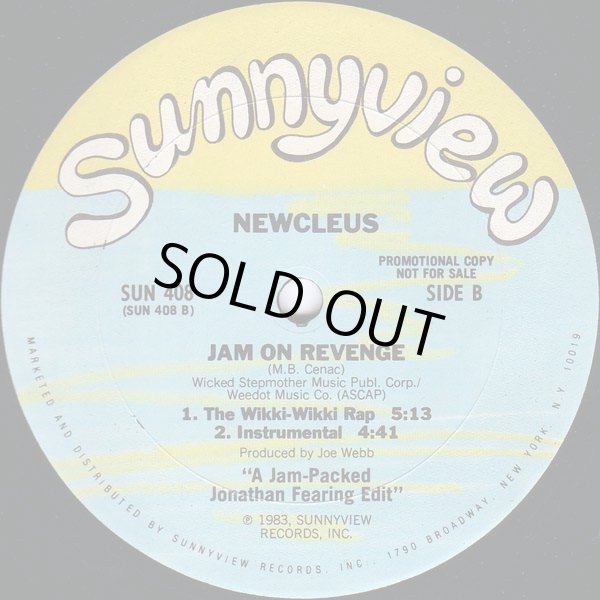 画像2: Newcleus - Jam On Revenge (The Wikki-Wikki Song)   12"