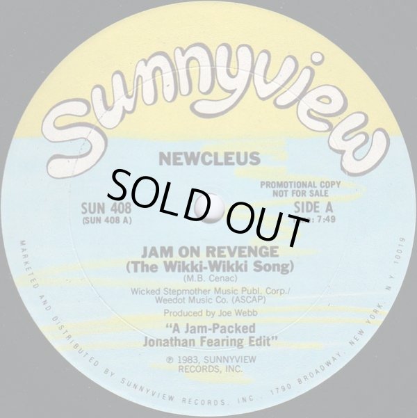 画像1: Newcleus - Jam On Revenge (The Wikki-Wikki Song)   12"