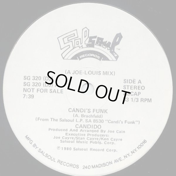 画像1: Candido - Candi's Funk/Samba Funk  12" 