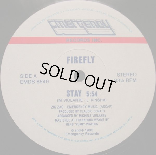 画像1: Firefly - Stay  12"