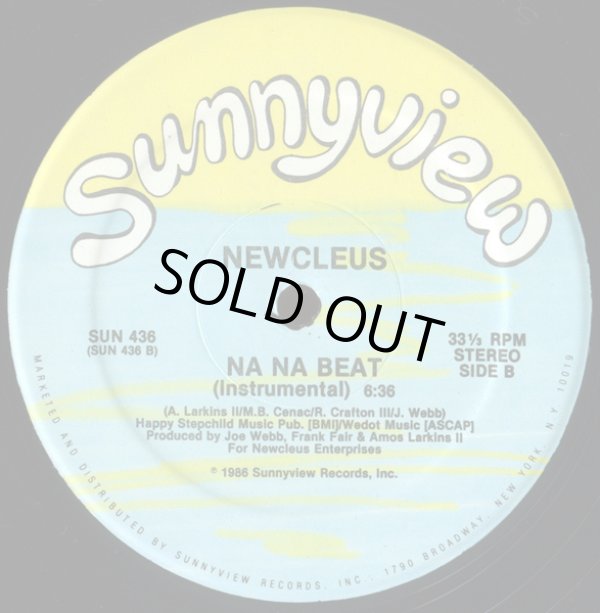 画像2: Newcleus - Na Na Beat  12"