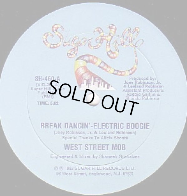 画像1: West Street Mob - Break Dancin' - Electric Boogie/Let Your Mind Be Free  12"