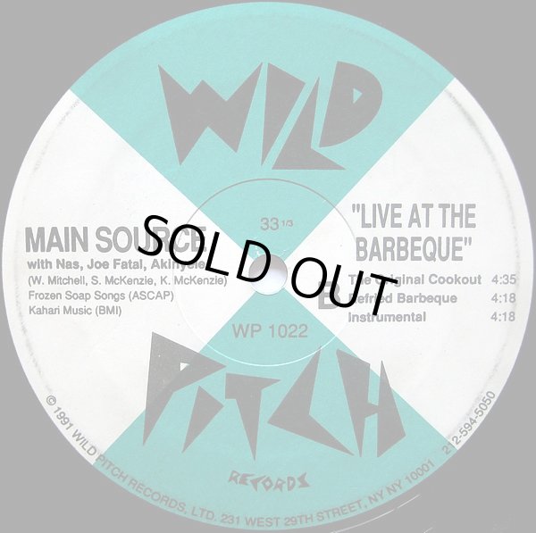 画像4: Main Source - Just Hangin' Out/Live At The Barbeque  12"