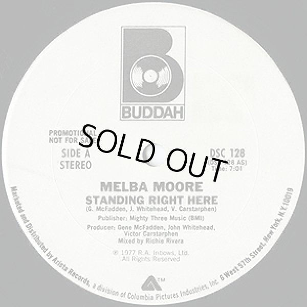 画像1: Melba Moore - Standing Right Here/This Is It  12"