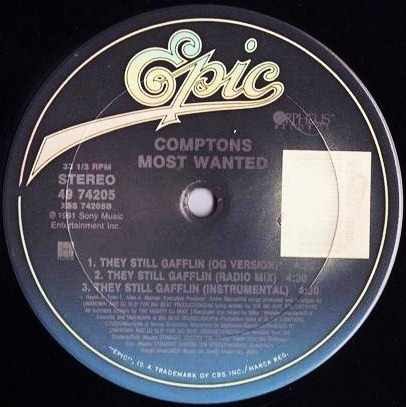 画像1: Compton's Most Wanted - Compton's Lynchin'/They Still Gafflin'  12"