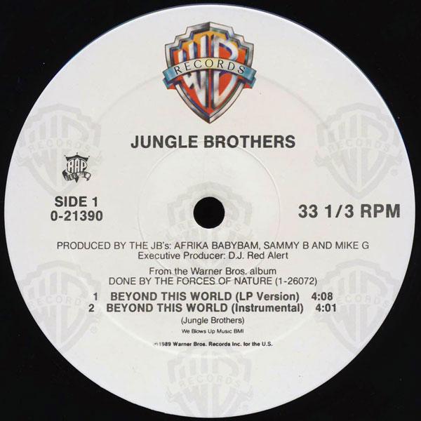 画像2: Jungle Brothers - Beyond This World/Promo No.2  12"