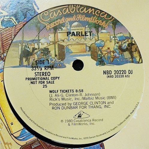 画像1: Parlet - Wolf Tickets/Help From My Friends  12" 