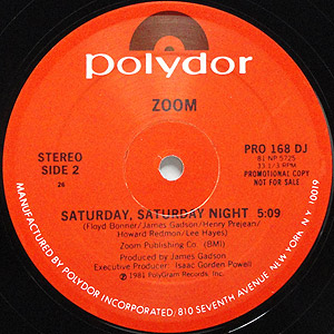 画像2: Zoom - Saturday, Saturday Night  12"