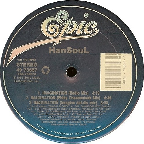 画像1: HanSouL - Imagination/Giggolo Jig  12"