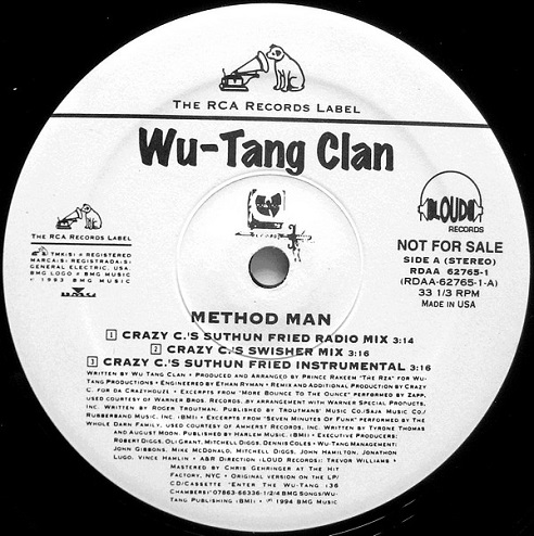 Wu-Tang Clan - Method Man (Crazy C Remixes) 12