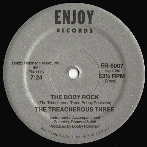 画像1: The Treacherous Three - The Body Rock  12"