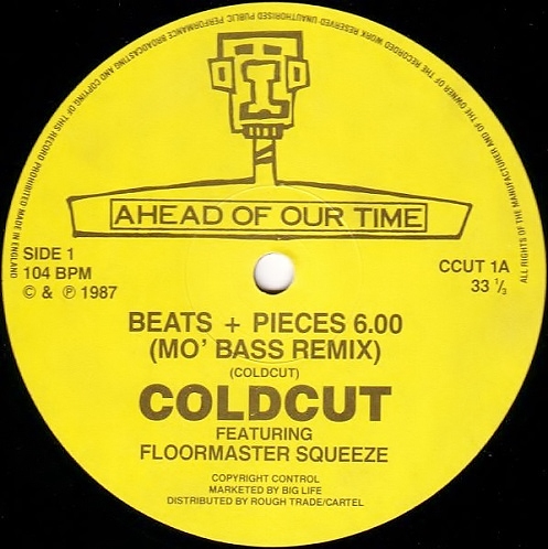 画像2: Coldcut/Matt Black & The Coldcut Crew  -  Beats + Pieces (Mo' Bass Remix) /That Greedy Beat  12"