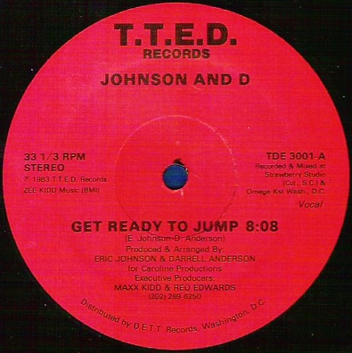 画像1: Johnson And D - Get Ready To Jump  12" 