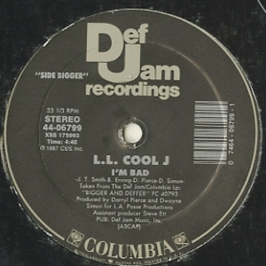 画像1: LL Cool J - I'm Bad/Get Down  12"