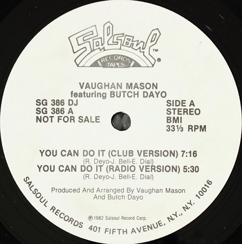 画像1: Vaughan Mason featuring Butch Dayo - You Can Do It  12"