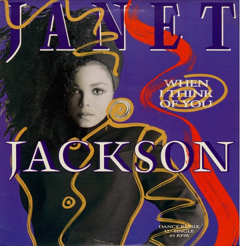 画像1: Janet Jackson - When I Think Of You (Dance Remix)  12"