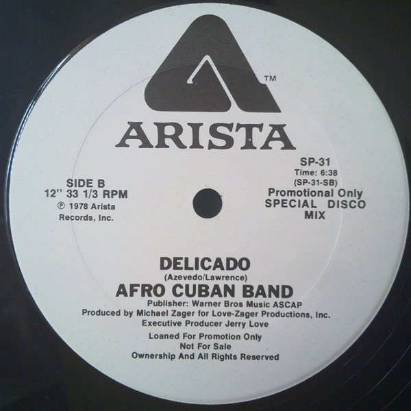 画像2: Afro Cuban Band - Black Widow Woman/Delicado  12" 