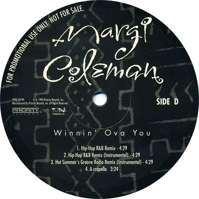 画像4: Margi Coleman - Winnin' Ova You (12 Vers Promo！)   12"X2