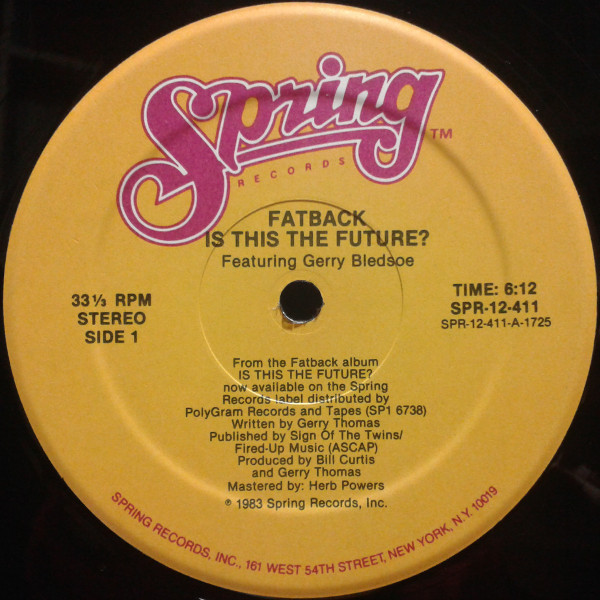 画像1: Fatback - Is This The Future ?  12"