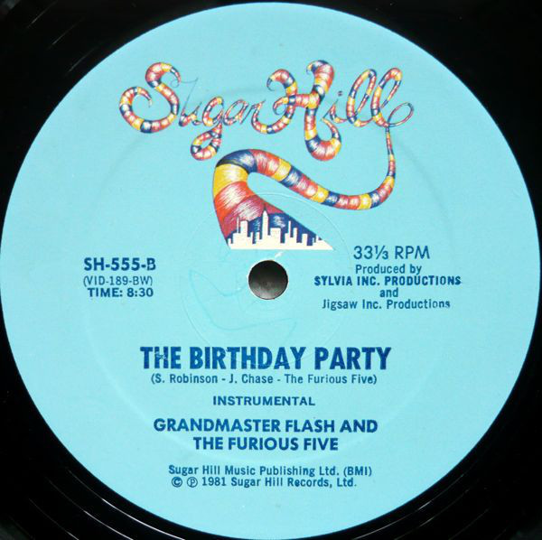 画像1: Grandmaster Flash And The Furious Five - The Birthday Party  12"