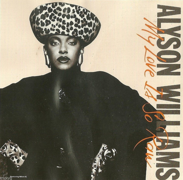 画像1: Alyson Williams - My Love Is So Raw/I'm So Glad  12"