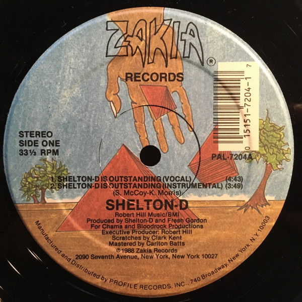 画像1: Shelton-D - Shelton-D Is Outstanding/We Can Do This  12"