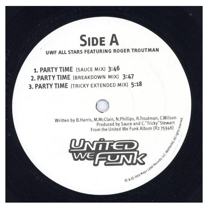 画像1: The UWF All-Stars Featuring Roger Troutman - Party Time 12"