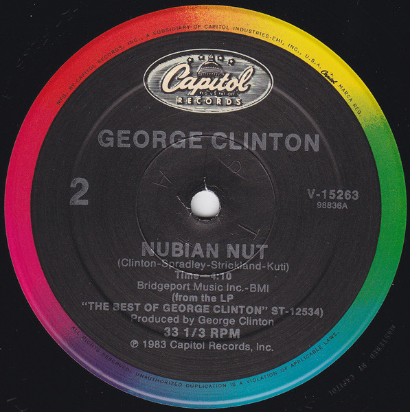 画像2: George Clinton - R&B Skeletons/Nubian Nut 12"