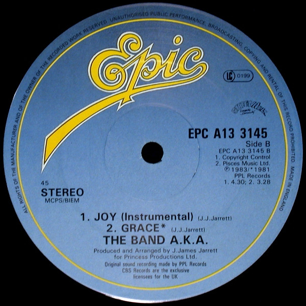 画像2: The Band A.K.A. - Joy/Grace  12" 