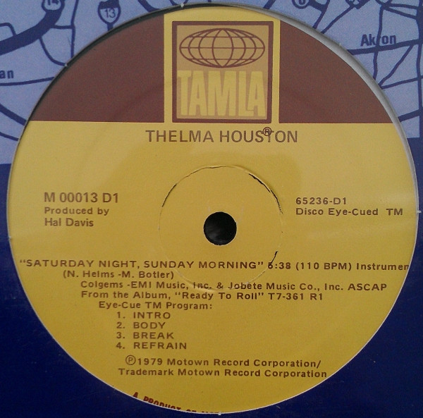 画像2: Thelma Houston - Saturday Night, Sunday Morning  12"