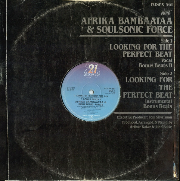 画像1: Afrika Bambaataa & Soulsonic Force - Looking For The Perfect Beat  12"