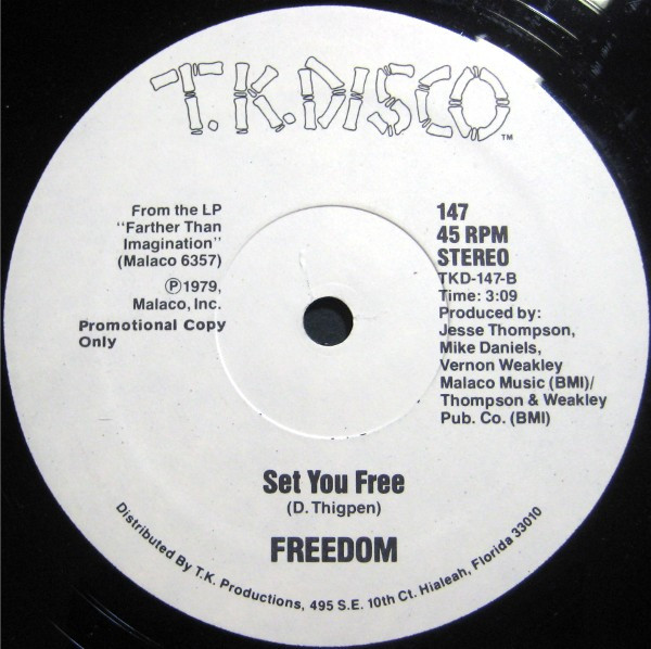 画像2: Freedom - Dance Sing Along/Set You Free  12"