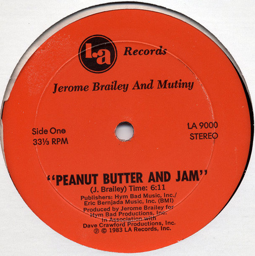 画像2: Jerome Brailey And Mutiny - Peanut Butter And Jam 12" 