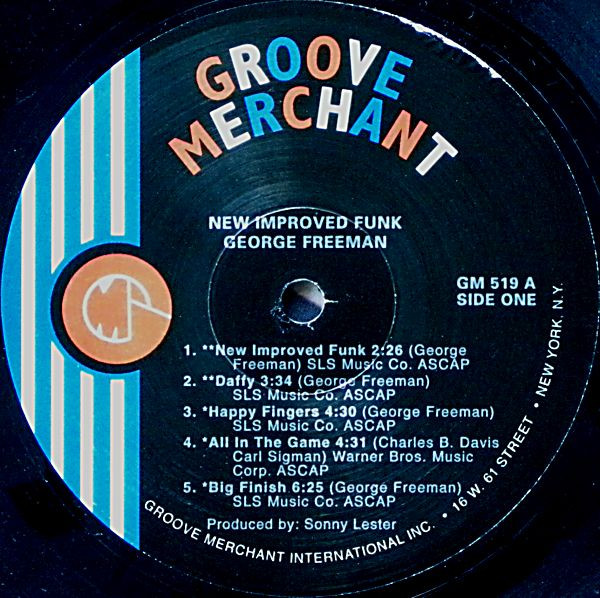 画像2: George Freeman - New Improved Funk  LP