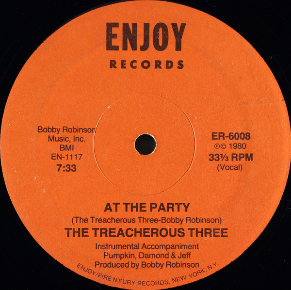 画像1: The Treacherous Three - At The Party/Party  12"