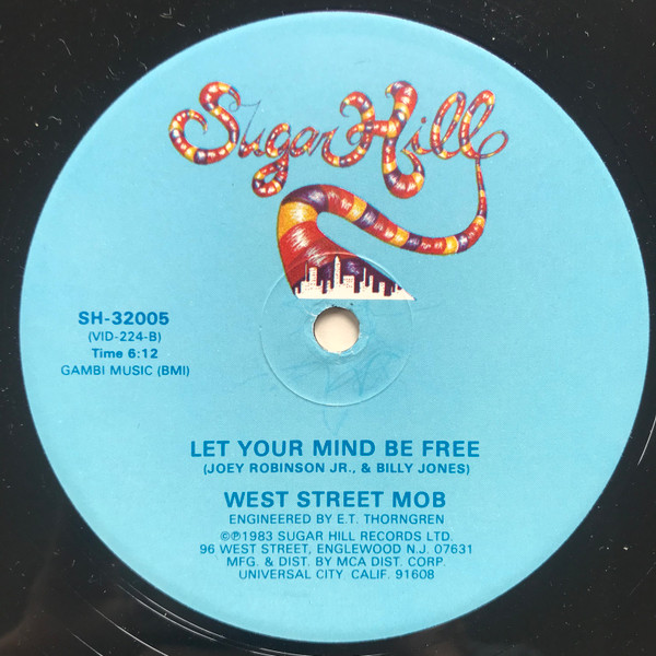 画像2: West Street Mob - Break Dance-Electric Boogie/Let Your Mind Be Free  12"