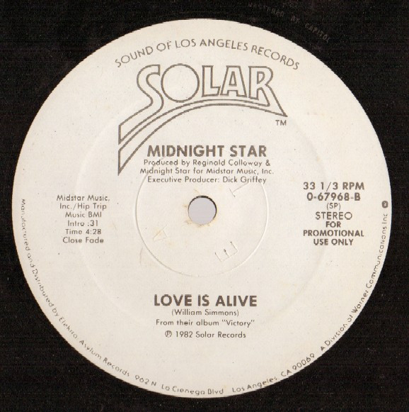 画像2: Midnight Star - Victory/Love Is Alive   12"