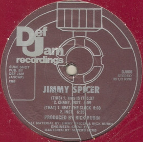 画像1: Jimmy Spicer - This Is It/Beat The Clock  12" 