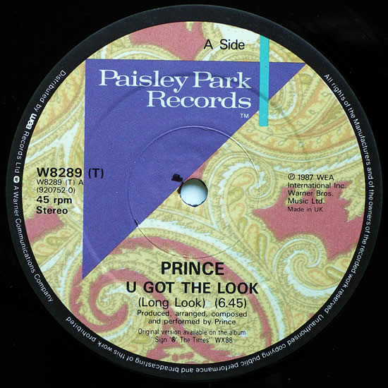 画像2: Prince - U Got The Look/Housequake  12"