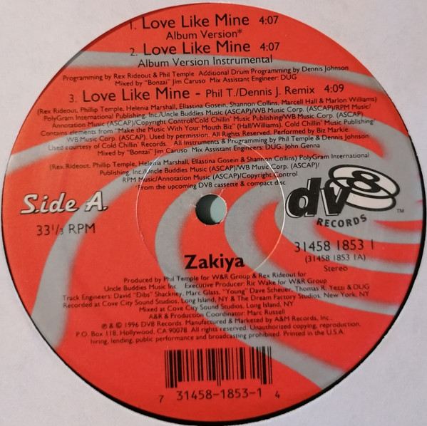 画像2: Zakiya - Love Like Mine  12"