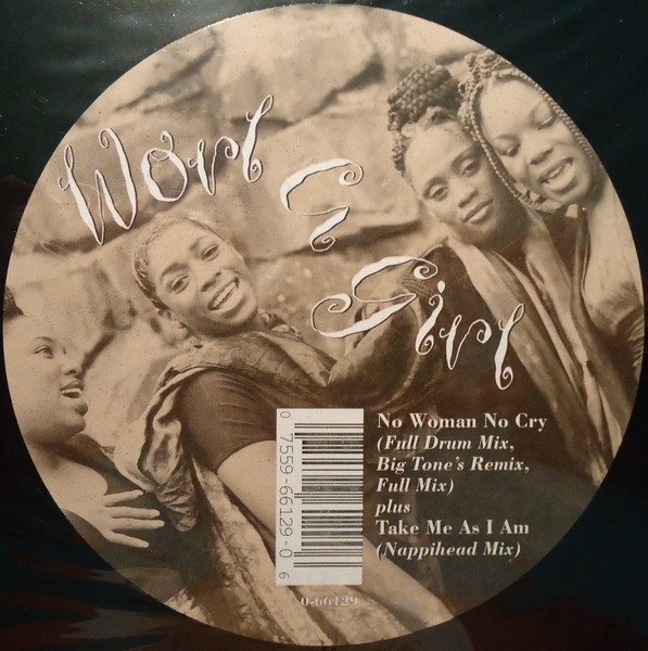 画像1: Worl-A-Girl - No Woman No Cry/Take Me As I Am  12"