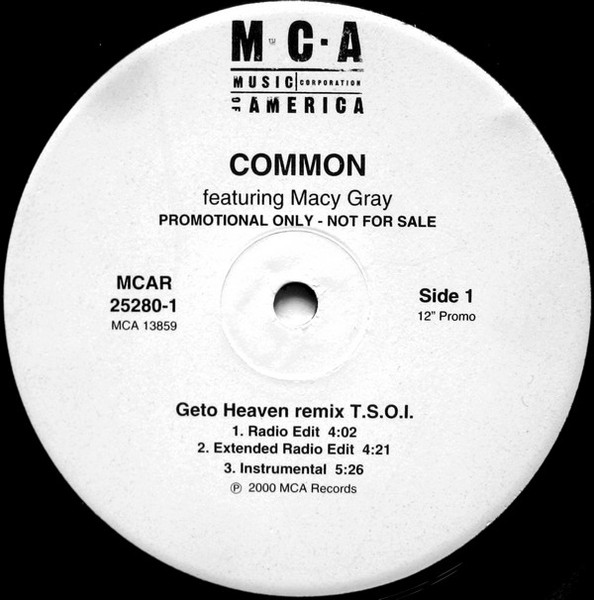 画像1: Common Featuring Macy Gray - Geto Heaven (T.S.O.I. Remix) (Doubled！)  12"X2